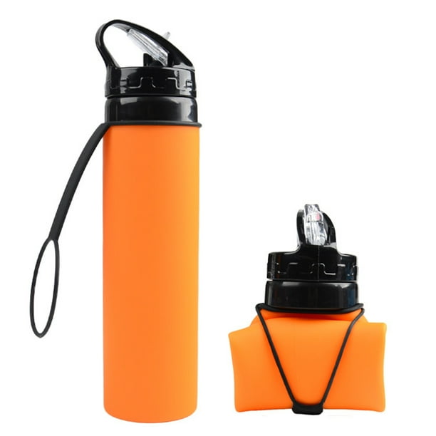 Gym Folding Cups Cute Silicon Container Cup 20oz Sport Water Bottles Collapsible Water Bottle - Reusable Folding Cup without BPA Outdoor Backpacking Gear Camping Hiking Travel Drinking Accessories Gym Folding Cups Cute Silicon Container Cup 20oz Sport Water Bottles Collapsible Water Bottle - Reusable Folding Cup without BPA Outdoor Backpacking Gear Camping Hiking Travel Drinking Accessories